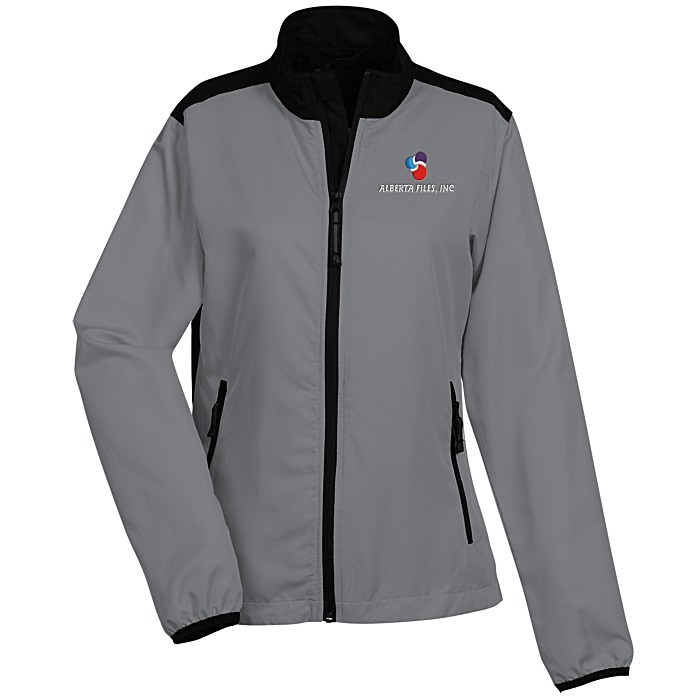 Custom Hudson Colourblock Lightweight Jacket - Ladies'