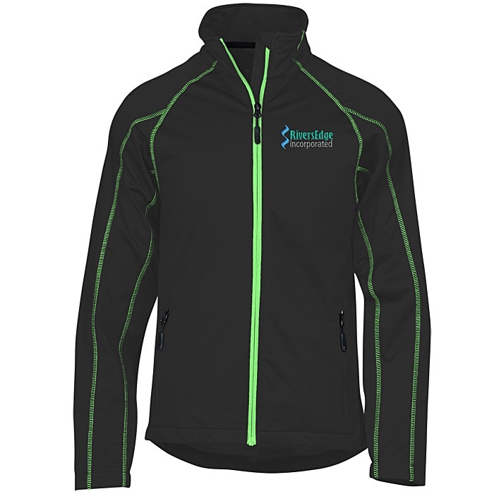 Custom Contrast Stitch Sport Jacket - Men's