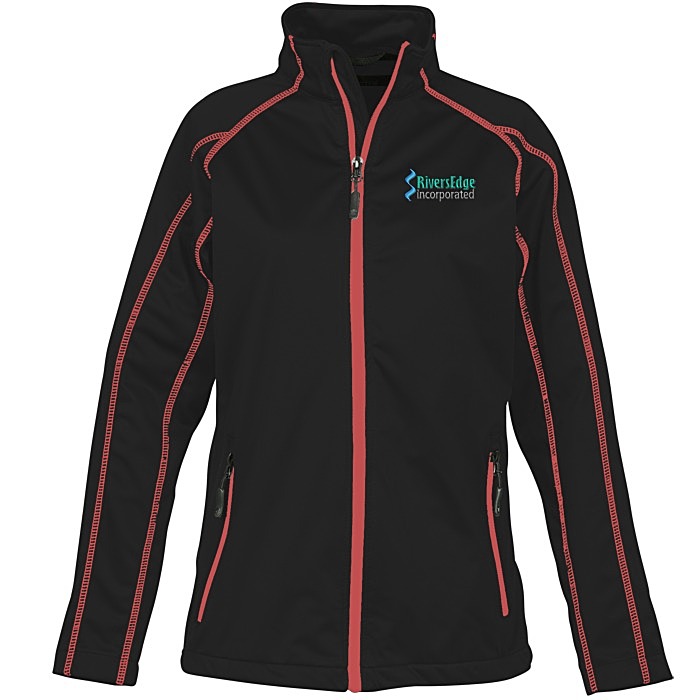 Custom Contrast Stitch Sport Jacket - Ladies'