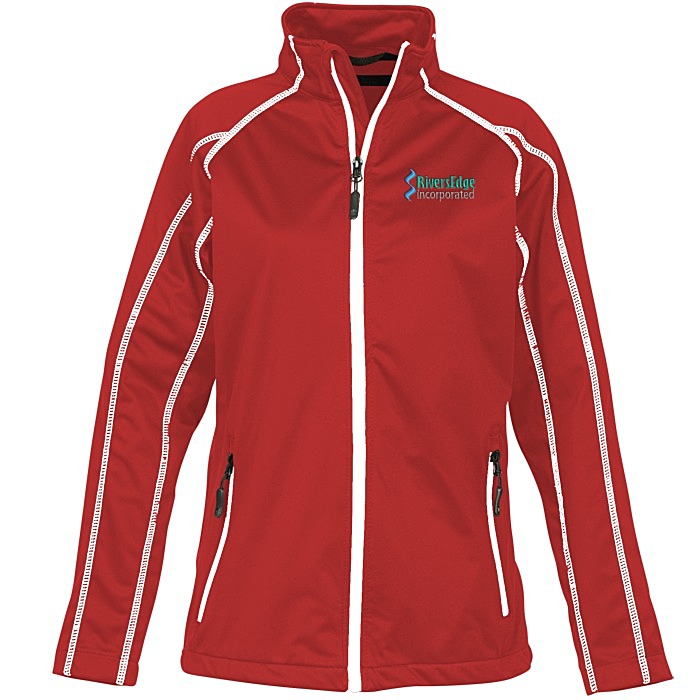 Custom Contrast Stitch Sport Jacket - Ladies'
