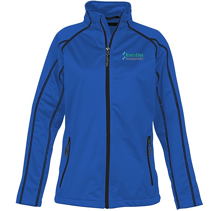 Custom Contrast Stitch Sport Jacket - Ladies'