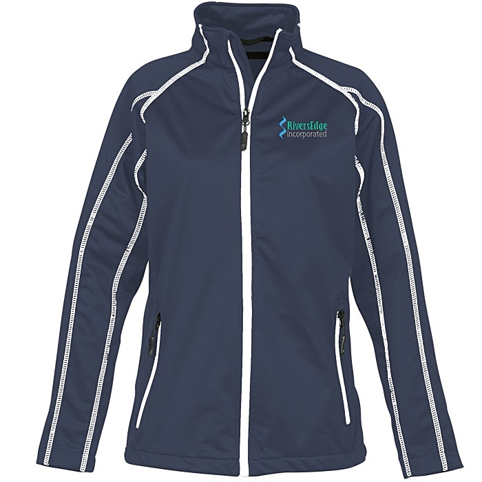 Custom Contrast Stitch Sport Jacket - Ladies'