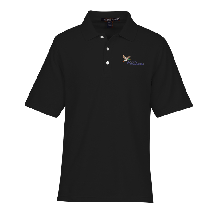 Custom DryTec20 Cotton Performance Polo - Men's