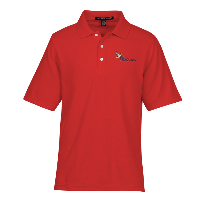 Custom DryTec20 Cotton Performance Polo - Men's