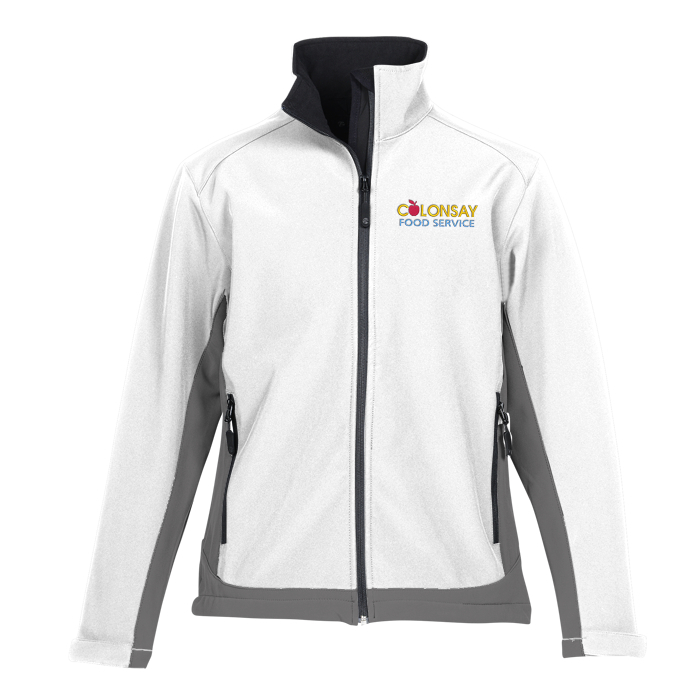 Custom Concord Colourblock Soft Shell Jacket - Men's