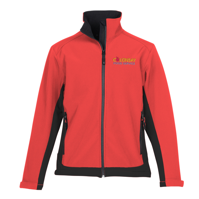 Custom Concord Colourblock Soft Shell Jacket - Men's