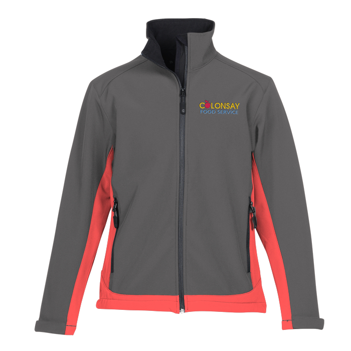 Custom Concord Colourblock Soft Shell Jacket - Men's
