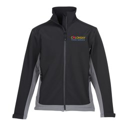 Custom Concord Colourblock Soft Shell Jacket - Men's