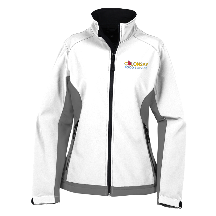 Custom Concord Colourblock Soft Shell Jacket - Ladies'