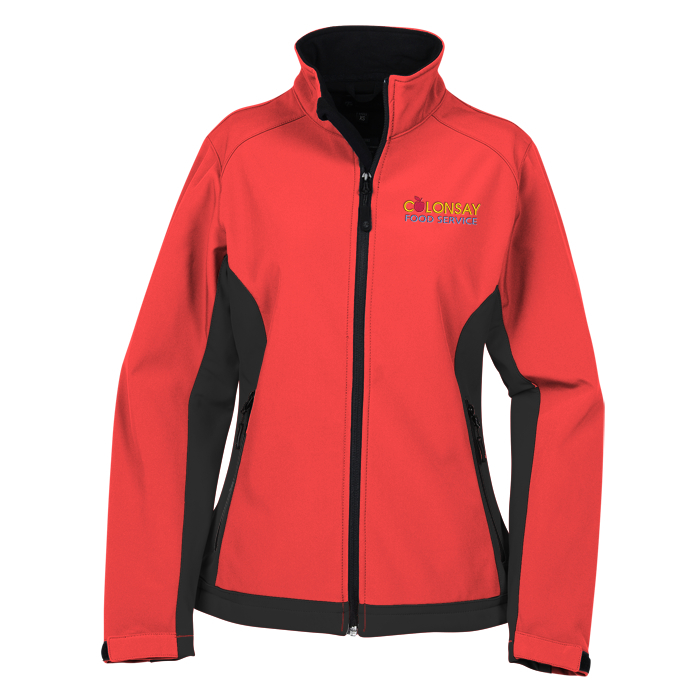Custom Concord Colourblock Soft Shell Jacket - Ladies'