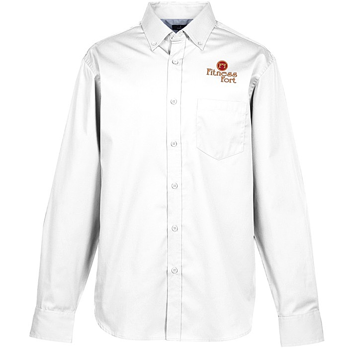 Custom Wilshire Twill Dress Shirt - Men's
