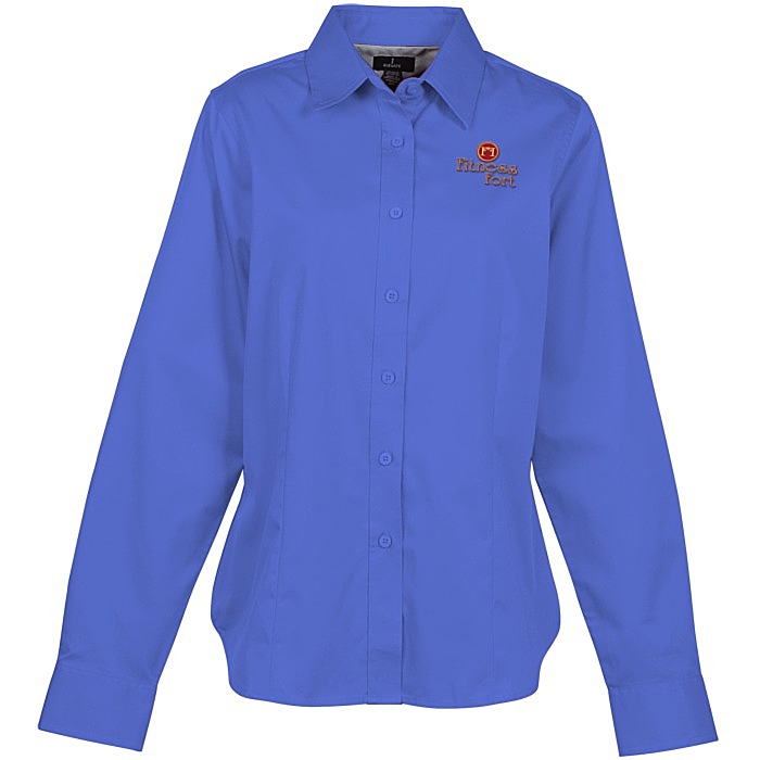 Custom Wilshire Twill Dress Shirt - Ladies'
