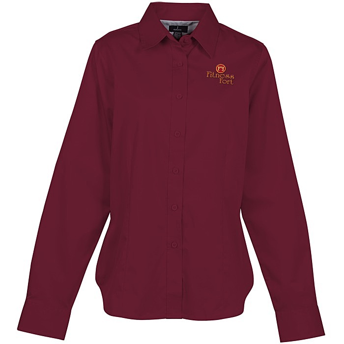 Custom Wilshire Twill Dress Shirt - Ladies'