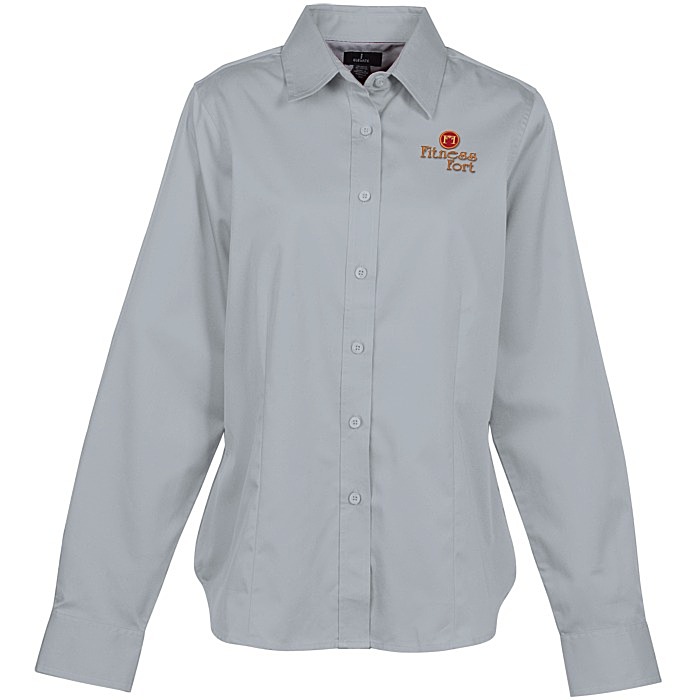 Custom Wilshire Twill Dress Shirt - Ladies'