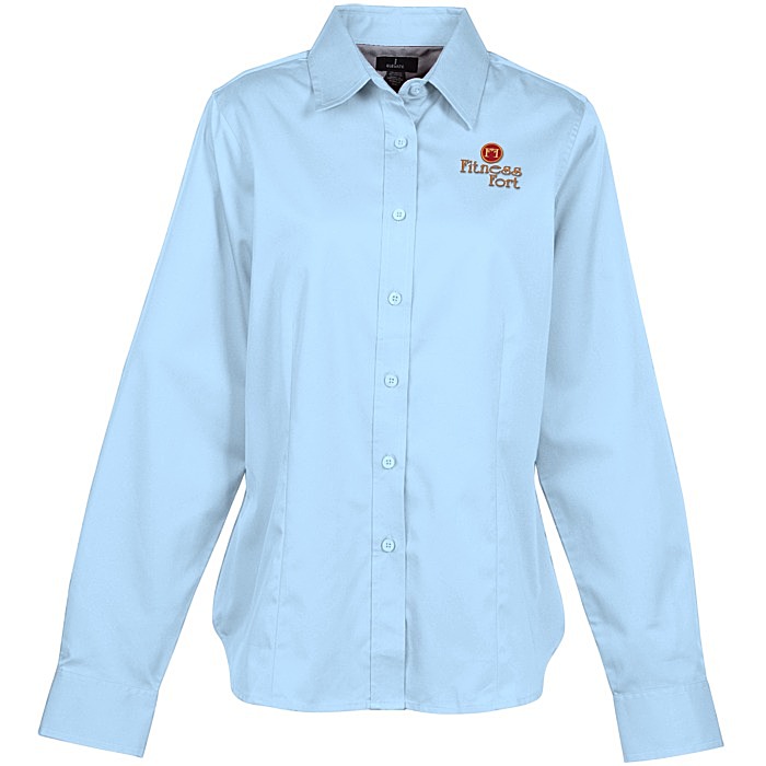 Custom Wilshire Twill Dress Shirt - Ladies'