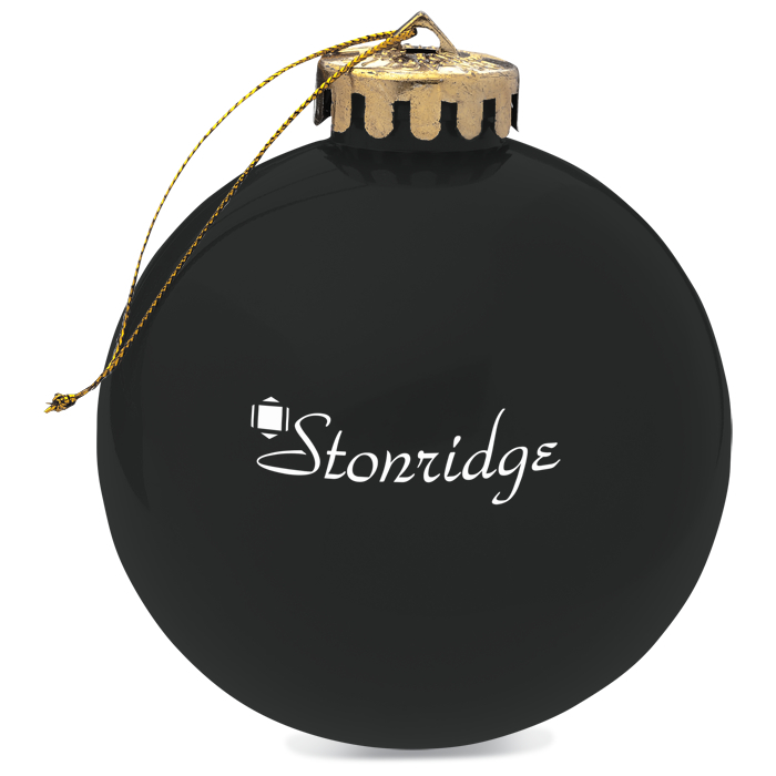 Custom Round Shatterproof Ornament - Opaque