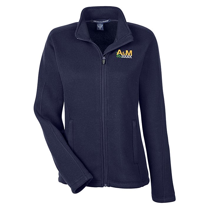 Custom Bristol Sweater Fleece Jacket - Ladies'