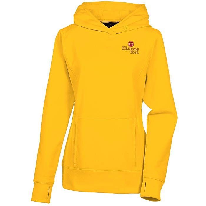 Custom Game Day Performance Hooded Sweatshirt - Ladies' - Embroidered