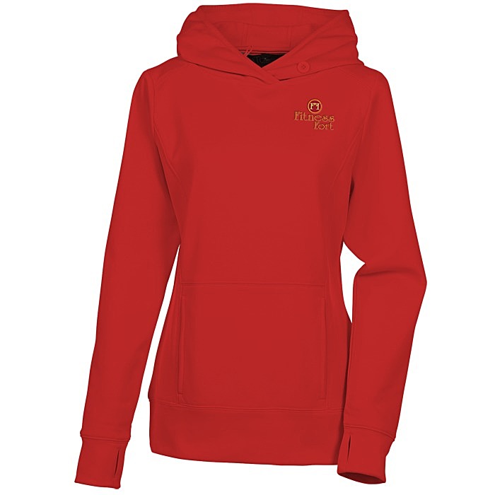 Custom Game Day Performance Hooded Sweatshirt - Ladies' - Embroidered