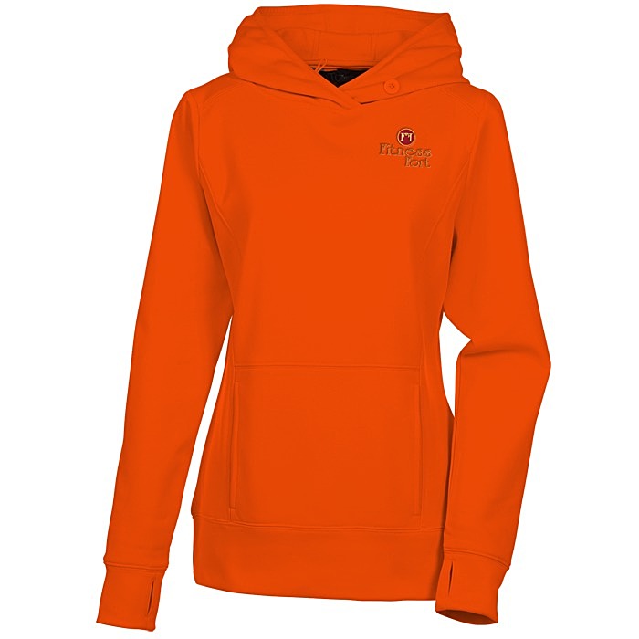 Custom Game Day Performance Hooded Sweatshirt - Ladies' - Embroidered