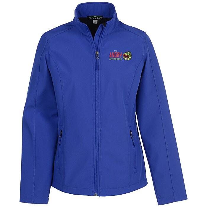 Custom Crossland Soft Shell Jacket - Ladies'