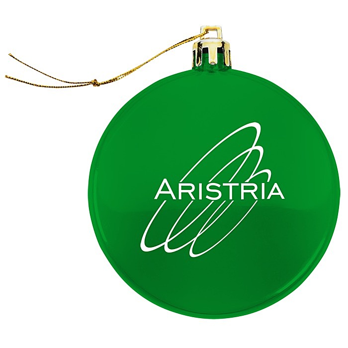 Custom Flat Shatterproof Ornament - Translucent