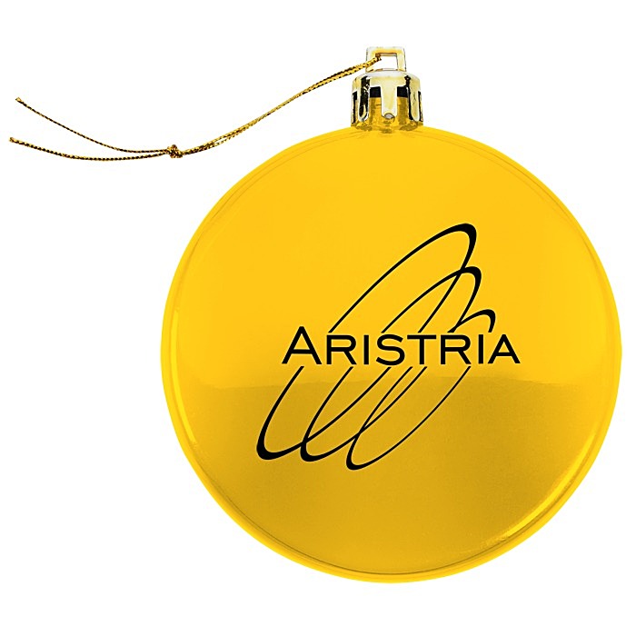Custom Flat Shatterproof Ornament - Translucent