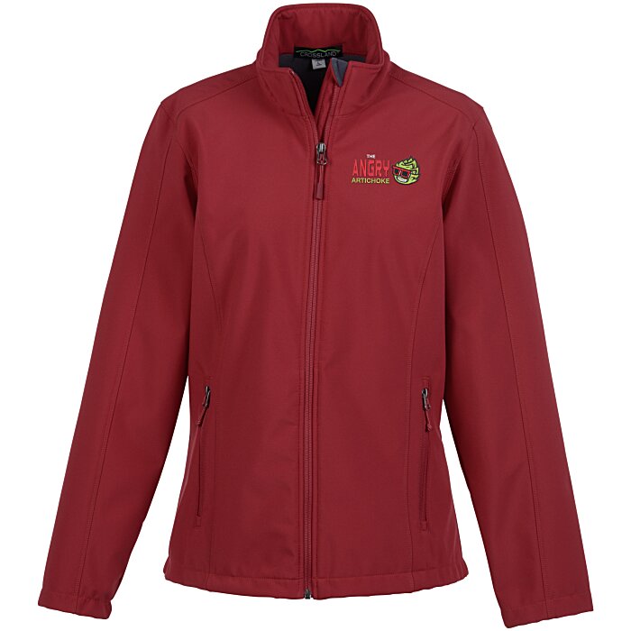 Custom Crossland Soft Shell Jacket - Ladies' - 24 hr