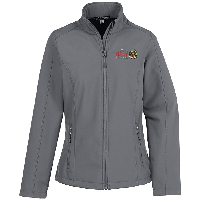 Custom Crossland Soft Shell Jacket - Ladies' - 24 hr