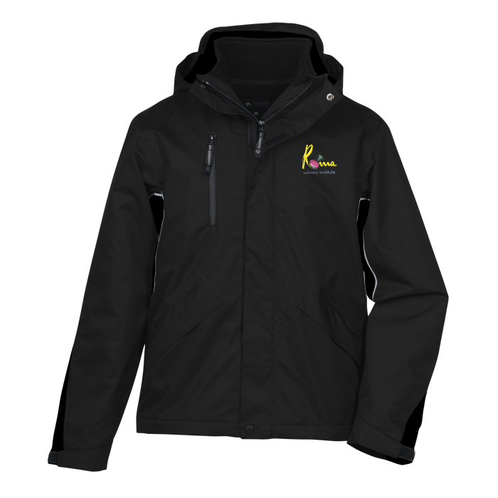 Custom Contrast Colour Insulated Jacket
