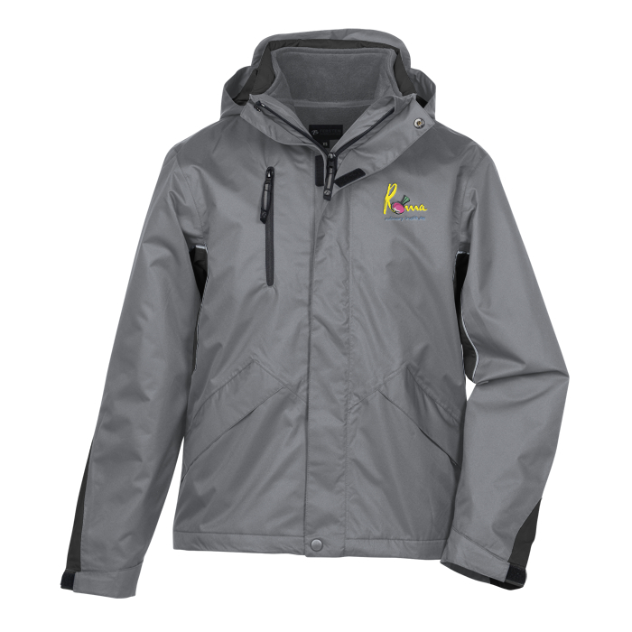 Custom Contrast Colour Insulated Jacket