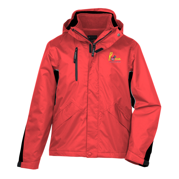 Custom Contrast Colour Insulated Jacket
