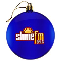 Custom Flat Shatterproof Ornament - Translucent - Full Colour