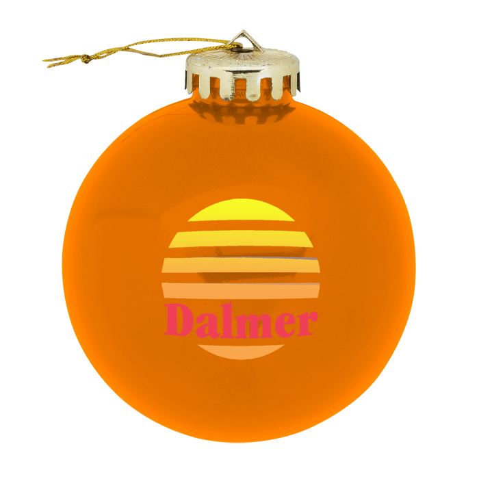 Custom Round Shatterproof Ornament - Opaque - Full Colour