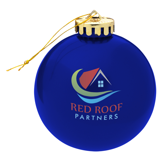 Custom Round Shatterproof Ornament - Translucent - Full Colour