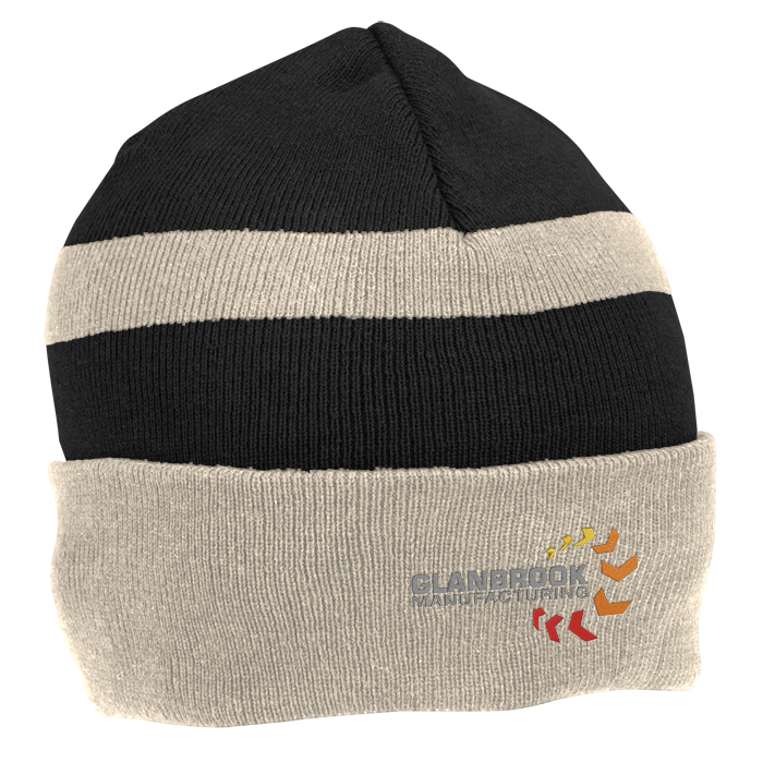 Custom Two-Tone Cuffed Toque
