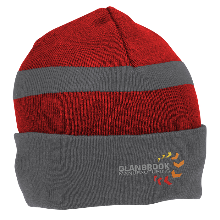 Custom Two-Tone Cuffed Toque