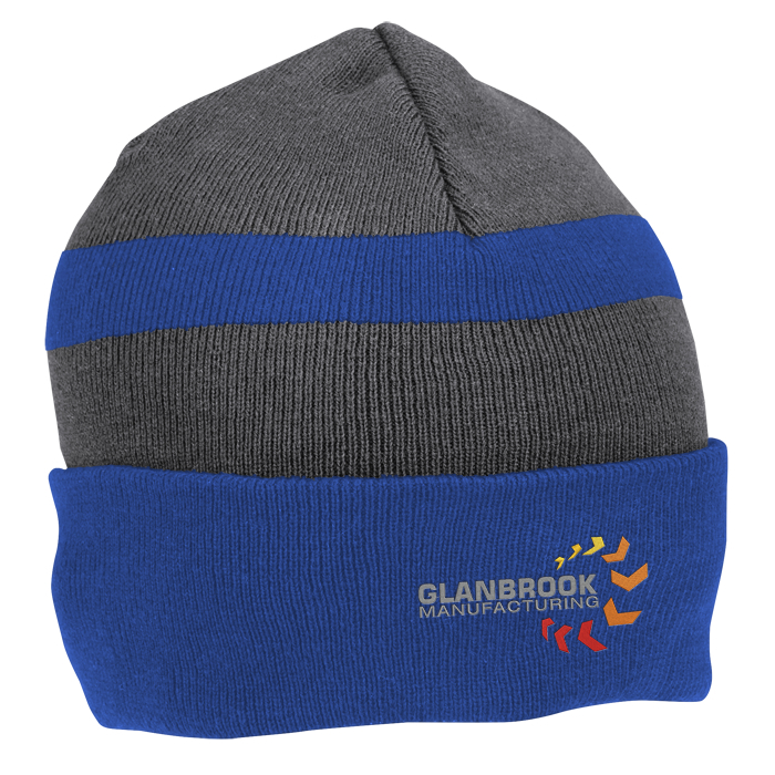 Custom Two-Tone Cuffed Toque