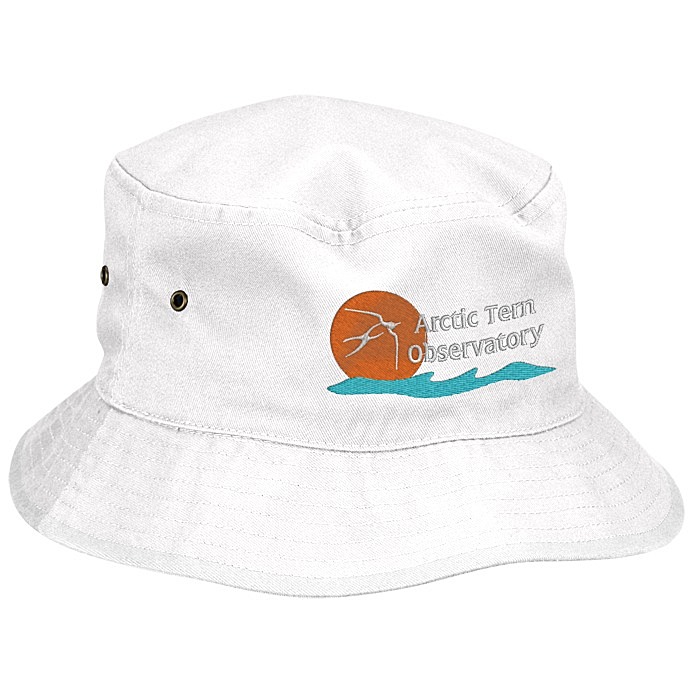 Custom Brushed Cotton Twill Bucket Hat
