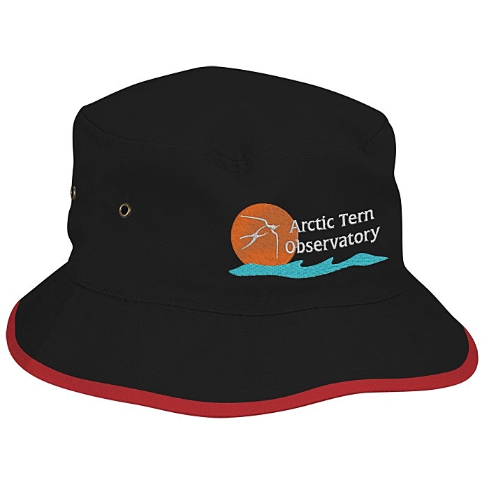 Custom Brushed Cotton Twill Bucket Hat