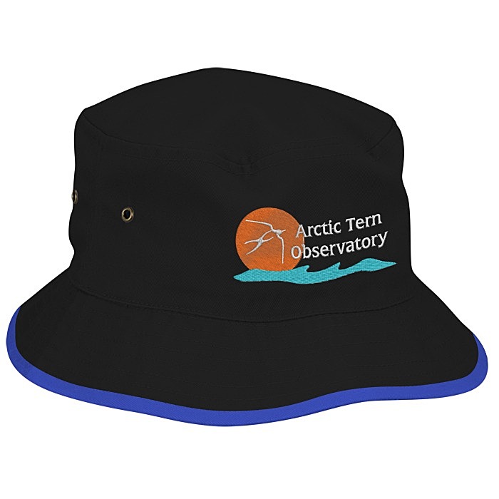 Custom Brushed Cotton Twill Bucket Hat