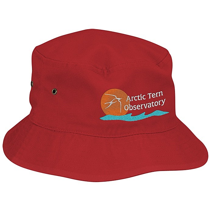 Custom Brushed Cotton Twill Bucket Hat