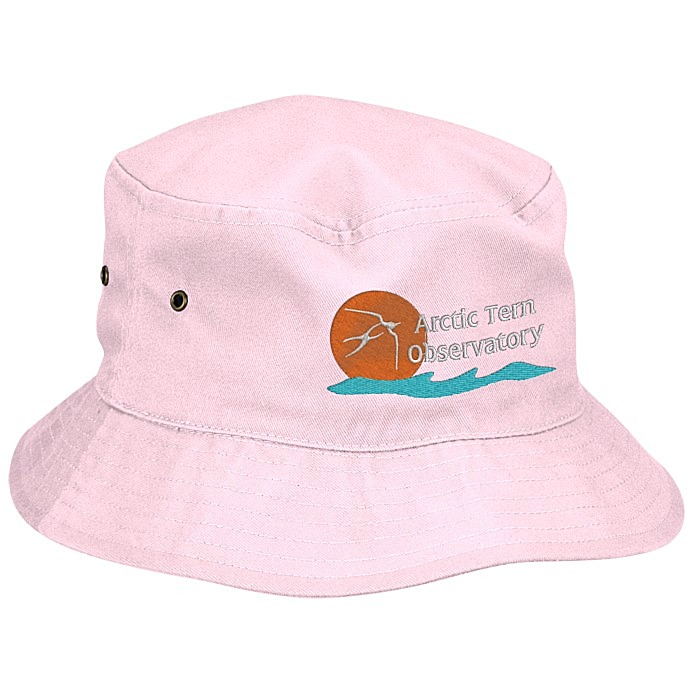 Custom Brushed Cotton Twill Bucket Hat