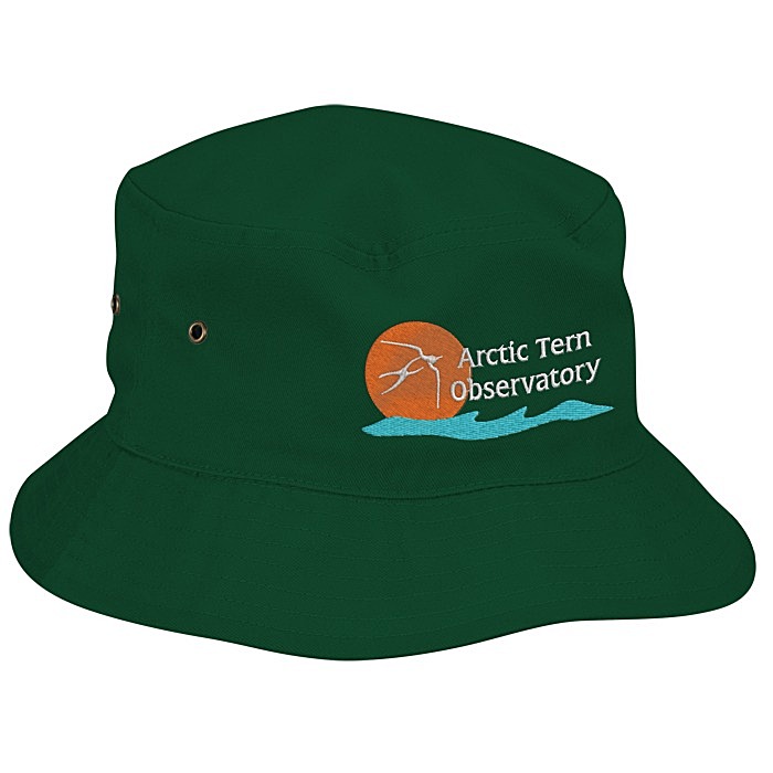 Custom Brushed Cotton Twill Bucket Hat