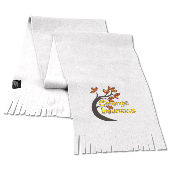 Custom Polar Fleece Fringed Scarf