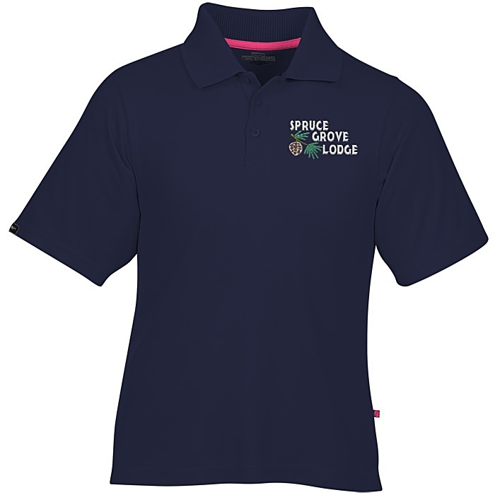 Custom Par 5 Performance Pique Polo - Men's