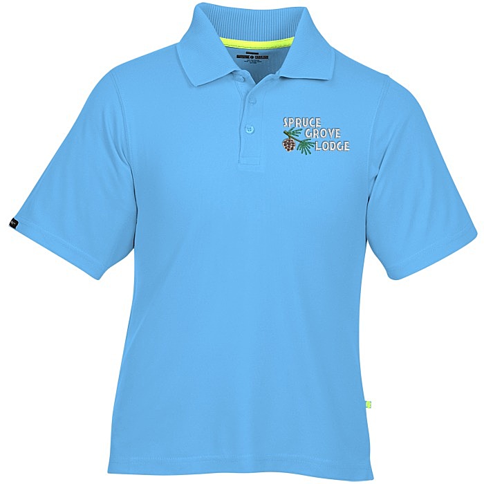 Custom Par 5 Performance Pique Polo - Men's