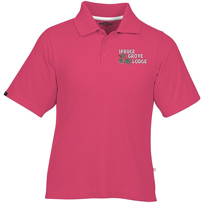 Custom Par 5 Performance Pique Polo - Men's