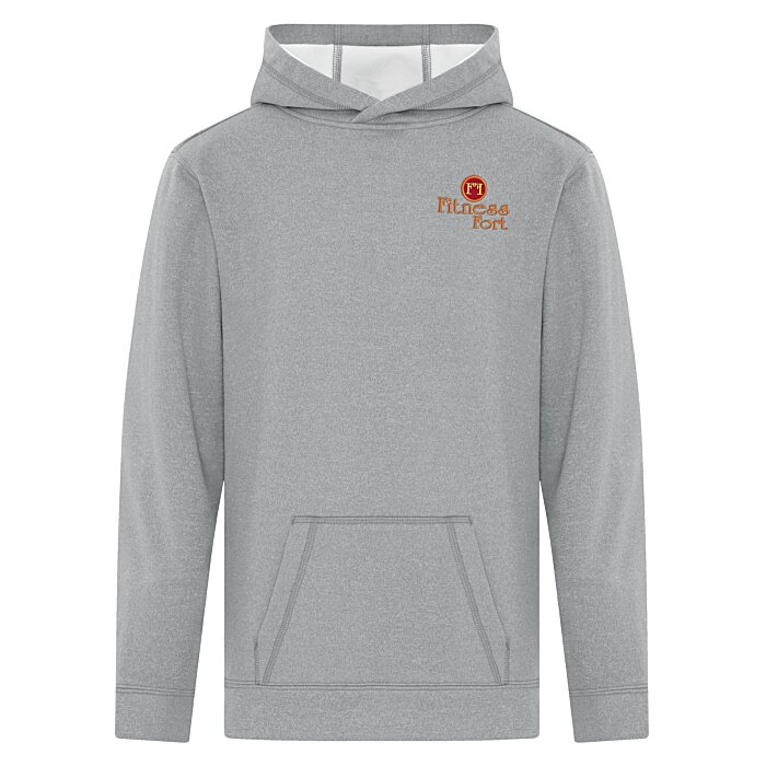 Custom Game Day Performance Hooded Sweatshirt - Youth - Embroidered