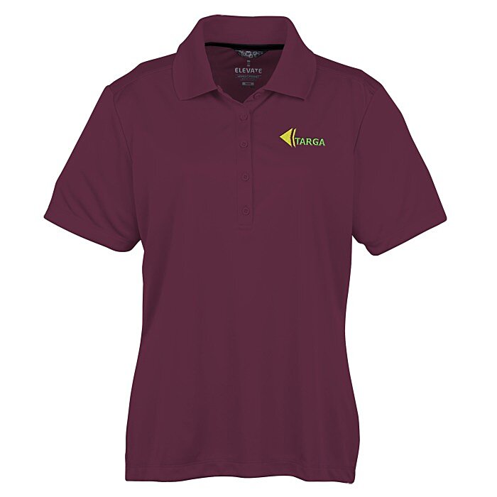 Custom Dade Textured Performance Polo - Ladies' - Embroidered